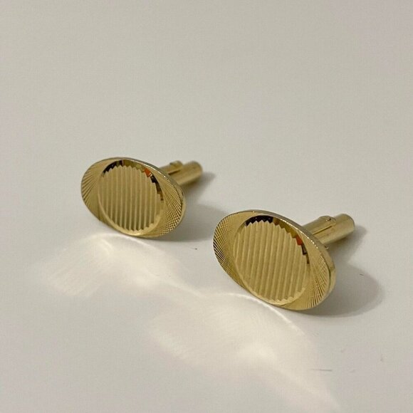 Vintage Mens Cufflinks 0.75 Inch Size Cuff Links - Picture 15 of 15